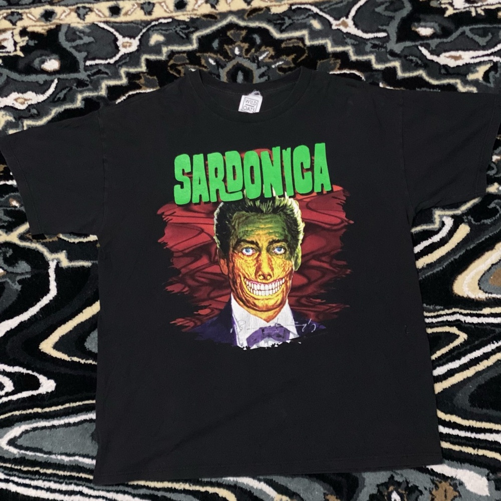 Sardonica Grins Again album  t-shirt